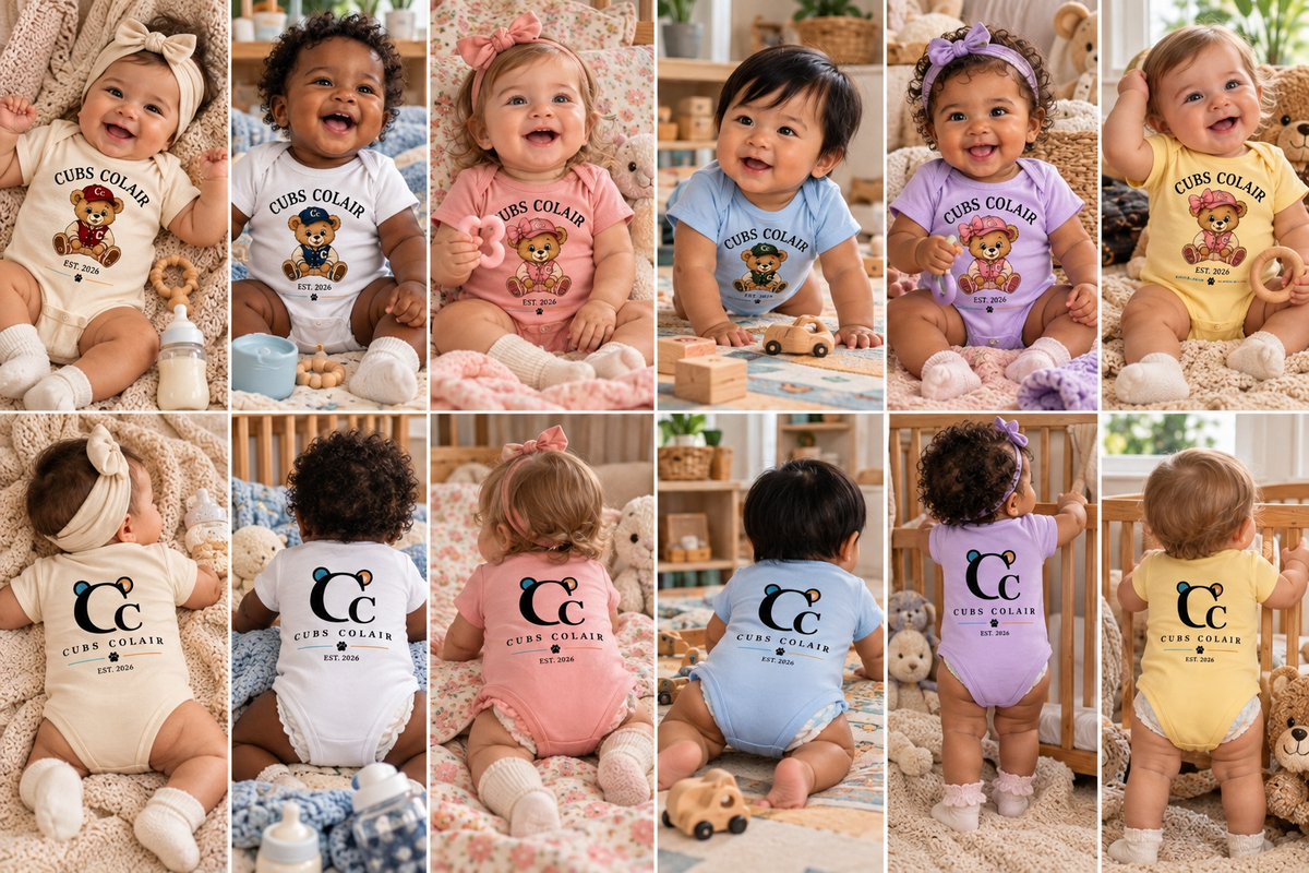 CUBS COLAIR™ Signature Baby Onesies & Heritage Collection