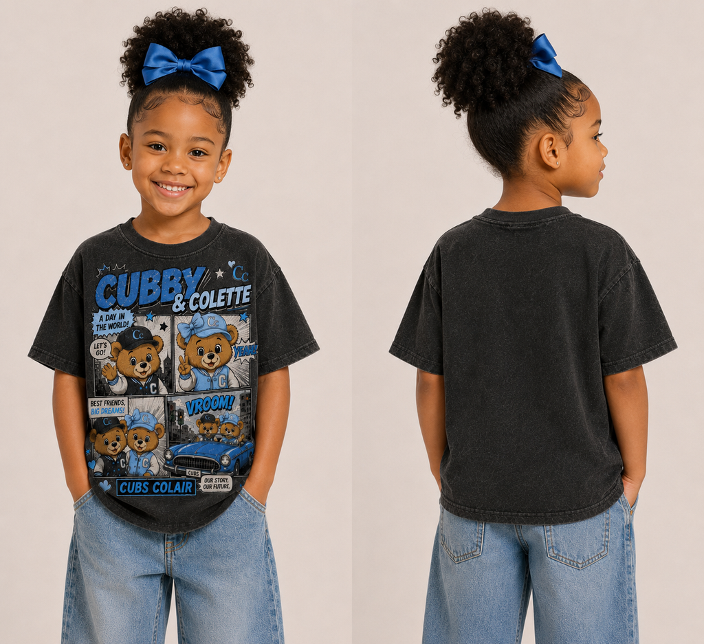 Cubby & Colette: Founding Cubs Story Tee