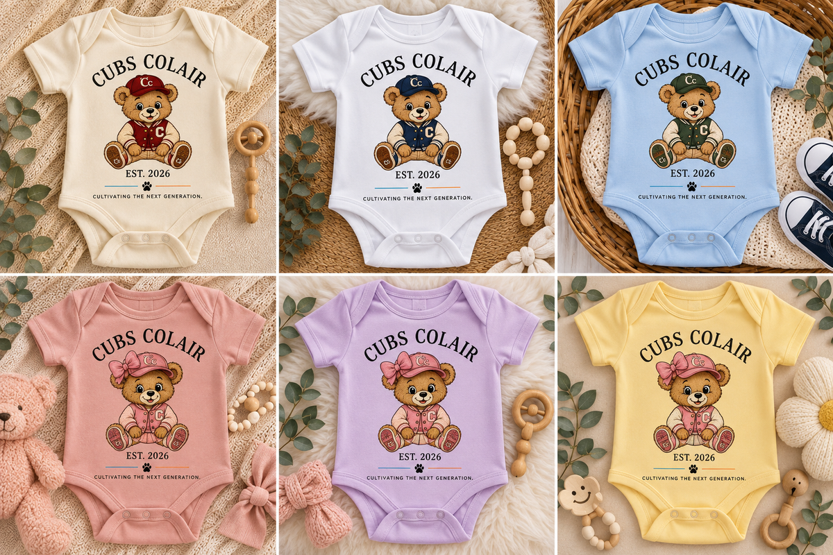 CUBS COLAIR™ Signature Baby Onesies & Heritage Collection